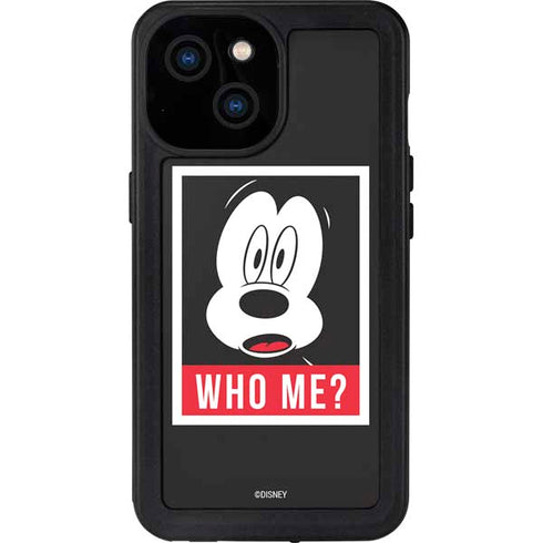 Disney Mickey Mouse Who Me iPhone 15 Waterproof Case
